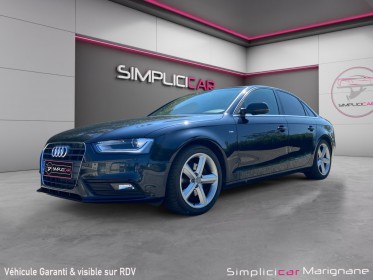 Audi a4 1.8 tfsi 170 s line radar av/ar / revision a jour - garantie 12 mois - occasion simplicicar marignane  simplicicar...