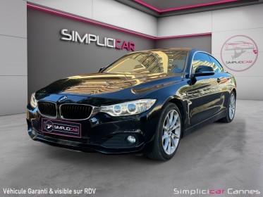 Bmw serie 4 coupe f32 420i 184 ch lounge occasion cannes (06) simplicicar simplicibike france