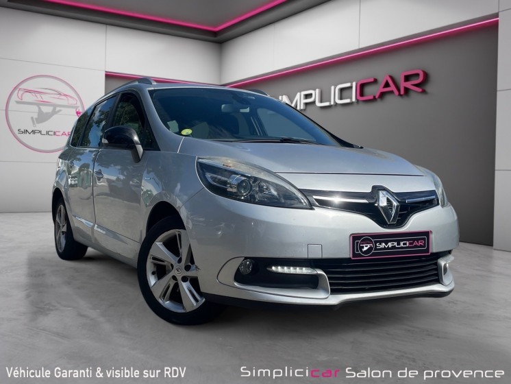 Renault grand scenic iii dci 110 limited / 7 places / regulateur / bluetooth / attelage occasion simplicicar salon de...