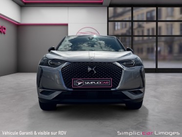 Ds ds3 crossback bluehdi 130 eat8 grand chic opera occasion simplicicar limoges  simplicicar simplicibike france