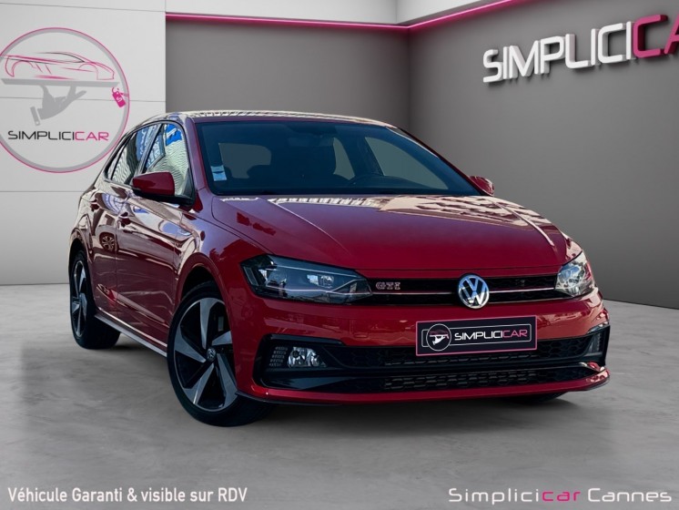 Volkswagen polo 2.0 tsi 200 ss dsg6 gti occasion simplicicar frejus  simplicicar simplicibike france