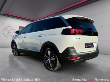 Peugeot 5008 allure pack bluehdi 130ch ss eat8 - 7 places- carplay - camera de recule occasion simplicicar rennes simplicicar...