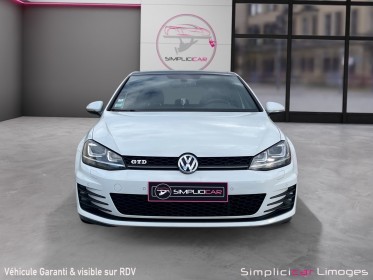 Volkswagen golf 2.0 tdi 184 bluemotion technology fap dsg6 gtd occasion simplicicar limoges  simplicicar simplicibike france