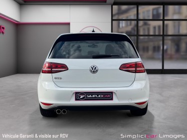 Volkswagen golf 2.0 tdi 184 bluemotion technology fap dsg6 gtd occasion simplicicar limoges  simplicicar simplicibike france