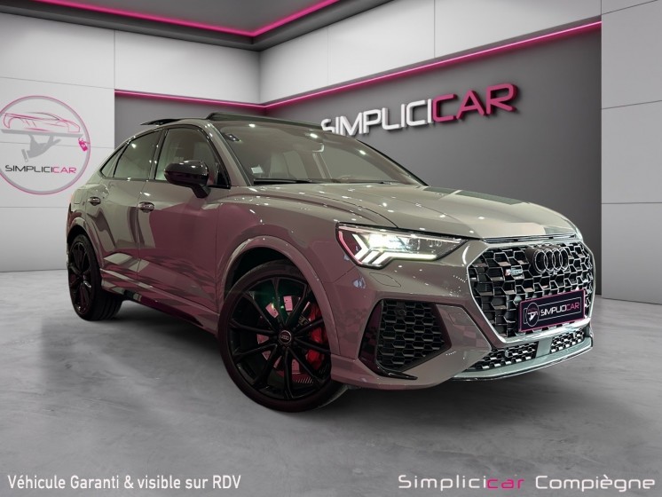 Audi rs q3 sportback gris nardo - full - faible km - immat fr occasion simplicicar compiegne simplicicar simplicibike france