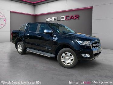 Ford ranger double cabine 3.2 tdci 200 4x4 bva6 limited siÈges cuir chauffants camera de recul benne fermÉ garantie 12 mois...