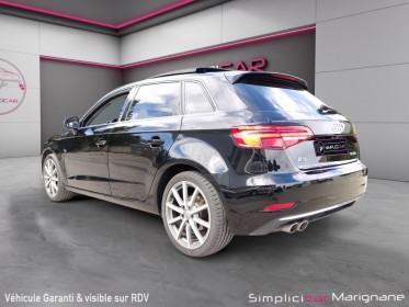 Audi a3 sportback 35 tdi 150 s tronic design luxe / toit ouvrant / virtual cockpit / sieges alcantara / garantie 12 mois...