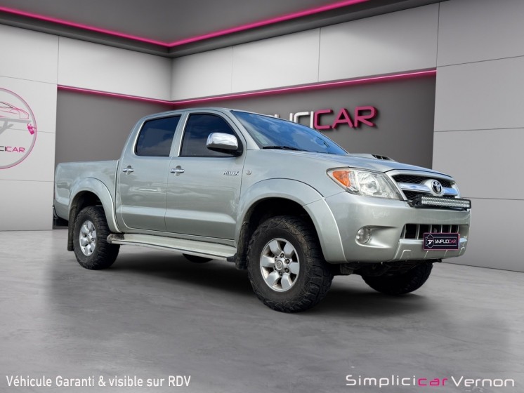 Toyota hilux pick up dble cab hilux  171 d-4d 4x4 vx a  4 pneus tout terrain  garantie 12 mois occasion simplicicar vernon...