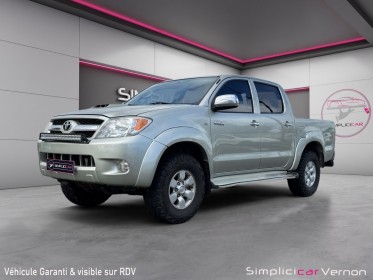 Toyota hilux pick up dble cab hilux  171 d-4d 4x4 vx a  4 pneus tout terrain  garantie 12 mois occasion simplicicar vernon...