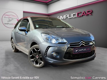 Citroen ds3 vti 120 airdream so chic occasion cannes (06) simplicicar simplicibike france