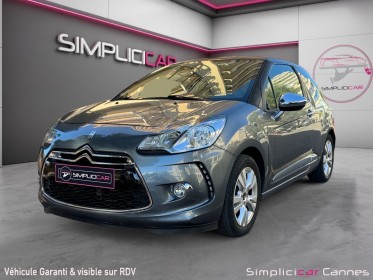 Citroen ds3 vti 120 airdream so chic occasion cannes (06) simplicicar simplicibike france