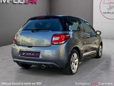 Citroen ds3 vti 120 airdream so chic occasion cannes (06) simplicicar simplicibike france