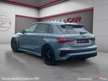 Audi rs3 sportback 2.5 tfsi 400 s tronic 7 quattro occasion simplicicar pau simplicicar simplicibike france