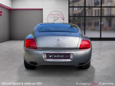 Bentley continental gt coupe 6.0 w12 a occasion simplicicar frejus  simplicicar simplicibike france