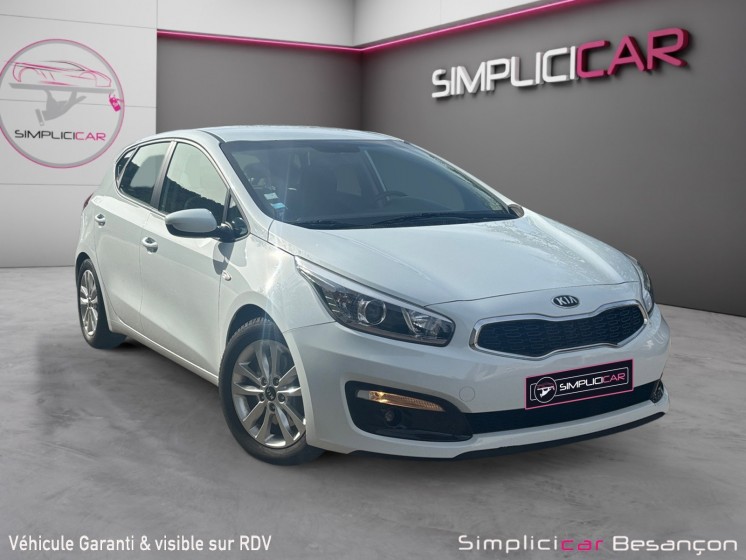 Kia cee'd 1.6 crdi 136 ch isg active occasion simplicicar besanÇon simplicicar simplicibike france