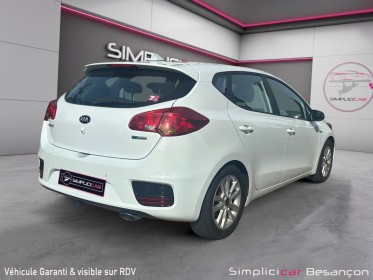 Kia cee'd 1.6 crdi 136 ch isg active occasion simplicicar besanÇon simplicicar simplicibike france