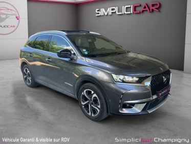 Ds ds7 crossback 130 cv / rivoli so chic / toit ouvrant / camera de recul / led occasion champigny-sur-marne (94) simplicicar...