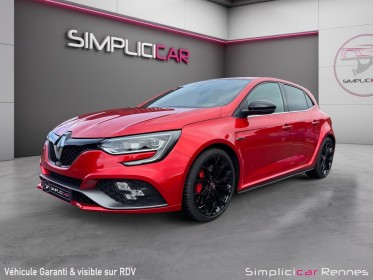 Renault megane iv berline 4rs tce 280 edc - bose - rouge flamme - siege récaro, vente pro uniquement occasion simplicicar...