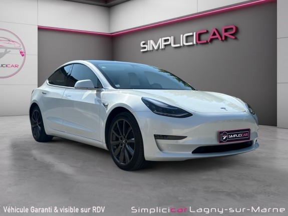 Tesla model 3 long range dual motor awd 441 occasion simplicicar lagny  simplicicar simplicibike france