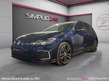 Volkswagen golf hybride rechargeable 1.4 tsi 204 dsg6 gte virtual acc camÉra de recul occasion montpellier (34) simplicicar...