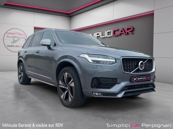 Volvo xc90 d5 235 ch geartronic 7pl r-design - entretien complet volvo - garantie 12 mois occasion simplicicar perpignan ...