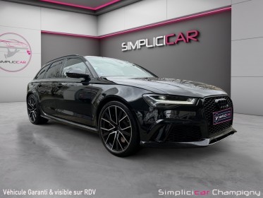 Audi rs6 avant performance v8 4.0 tfsi 605 quattro tiptronic - toit ouvrant occasion champigny-sur-marne (94) simplicicar...