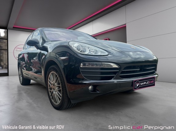 Porsche cayenne 4.8 v8 400 ch s carplay caméra de recul toit ouvrant cuir boîte de transfert neuve entretient porsche......