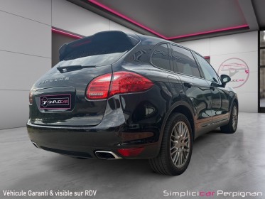 Porsche cayenne 4.8 v8 400 ch s carplay caméra de recul toit ouvrant cuir boîte de transfert neuve entretient porsche......