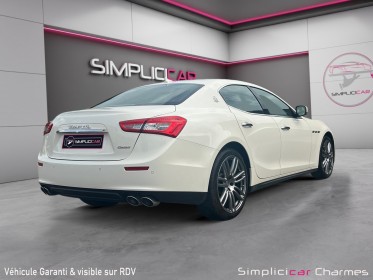 Maserati ghibli 3.0 v6 275 d a garantie 12 mois occasion simplicicar charmes simplicicar simplicibike france