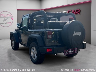 Jeep  wrangler 3.8 sport/ garantie 12 mois occasion simplicicar charmes simplicicar simplicibike france