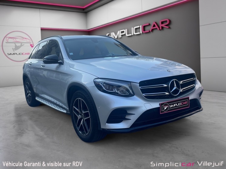 Mercedes glc 250 d 9g-tronic 4matic sportline, full entretien mercedes, caméra de recul, garantie 12 mois occasion...