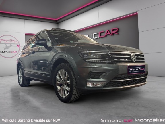 Volkswagen tiguan 1.4 tsi 150 bmt dsg6 4motion carat toit ouvrant virtual acc occasion montpellier (34) simplicicar...