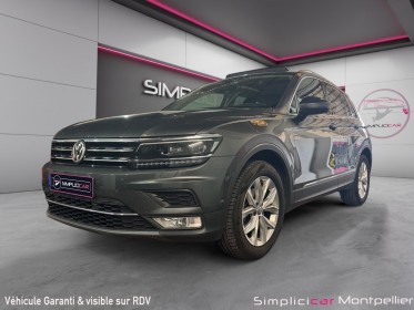 Volkswagen tiguan 1.4 tsi 150 bmt dsg6 4motion carat toit ouvrant virtual acc occasion montpellier (34) simplicicar...