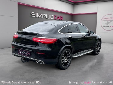 Mercedes glc coupe 220 d 9g-tronic 4matic fascination / toit ouvrant / entretiens / garantie 6 mois occasion...