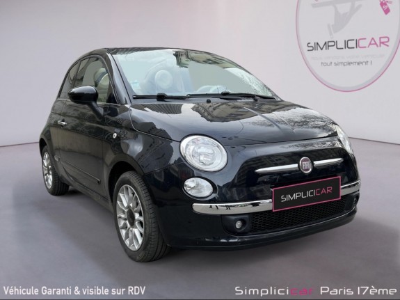 Fiat 500c 1.2 8v 69 ch ss occasion paris 17ème (75)(porte maillot) simplicicar simplicibike france