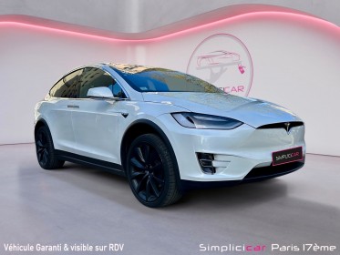 Tesla model x long range awd dual motor / tva rÉcupÉrable / faible kilomÉtrage occasion paris 17ème (75)(porte maillot)...