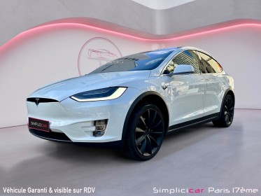 Tesla model x long range awd dual motor / tva rÉcupÉrable / faible kilomÉtrage occasion paris 17ème (75)(porte maillot)...