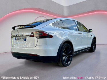 Tesla model x long range awd dual motor / tva rÉcupÉrable / faible kilomÉtrage occasion paris 17ème (75)(porte maillot)...