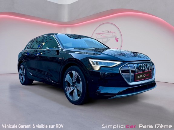 Audi e-tron 55 408 ch advanced garantie 12 mois/rÉtroviseur camÉra/nombreuses options occasion paris 17ème (75)(porte...