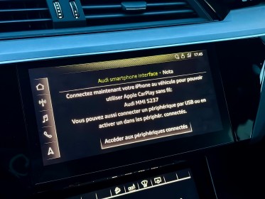 Audi e-tron 55 408 ch advanced garantie 12 mois/rÉtroviseur camÉra/nombreuses options occasion paris 17ème (75)(porte...