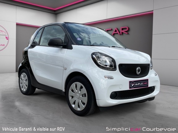 Smart fortwo coupe 1.0 71 ch ss ba6 pure - garantie 12 mois occasion courbevoie simplicicar simplicibike france