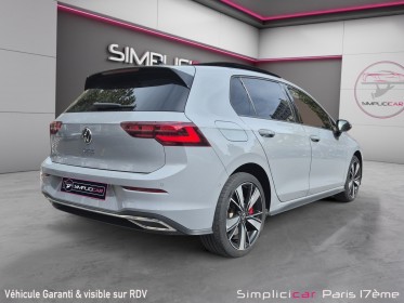 Volkswagen golf 1.4 hybrid rechargeable opf 245 dsg6 gte occasion paris 17ème (75)(porte maillot) simplicicar simplicibike...