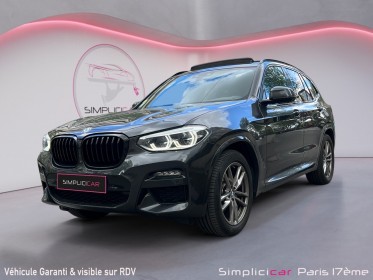 Bmw x3 g01 sdrive18d 150ch bva8 m sport toit ouvrant/ camera 360/ affichage tête haute/ siège chauffant/ garantie 12 mois...