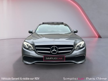 Mercedes classe e 220 d 9g-tronic avantgarde line garantie 12 mois occasion paris 17ème (75)(porte maillot) simplicicar...