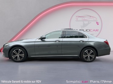 Mercedes classe e 220 d 9g-tronic avantgarde line garantie 12 mois occasion paris 17ème (75)(porte maillot) simplicicar...