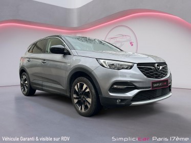 Opel grandland x 1.2 turbo 130 ch bva8 innovation occasion paris 17ème (75)(porte maillot) simplicicar simplicibike france