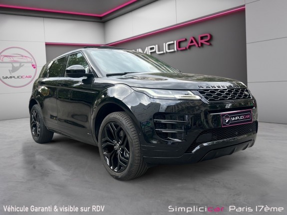 Land rover range rover evoque 150 r dynamic/pack black/toit ouvrant/car play/camera 360/siege chauffant Électrique À......