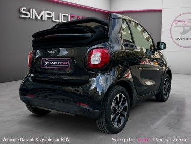 Smart fortwo cabriolet 90 prime cabriolet camera de recul garantie 12 mois occasion paris 17ème (75)(porte maillot)...