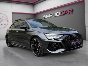 Audi rs3 sportback 2.5 tfsi 400 s tronic 7 quattro garantie constructeur/vehicule franÇais/etat 10/10 occasion paris 17ème...