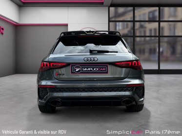 Audi rs3 sportback 2.5 tfsi 400 s tronic 7 quattro garantie constructeur/vehicule franÇais/etat 10/10 occasion paris 17ème...